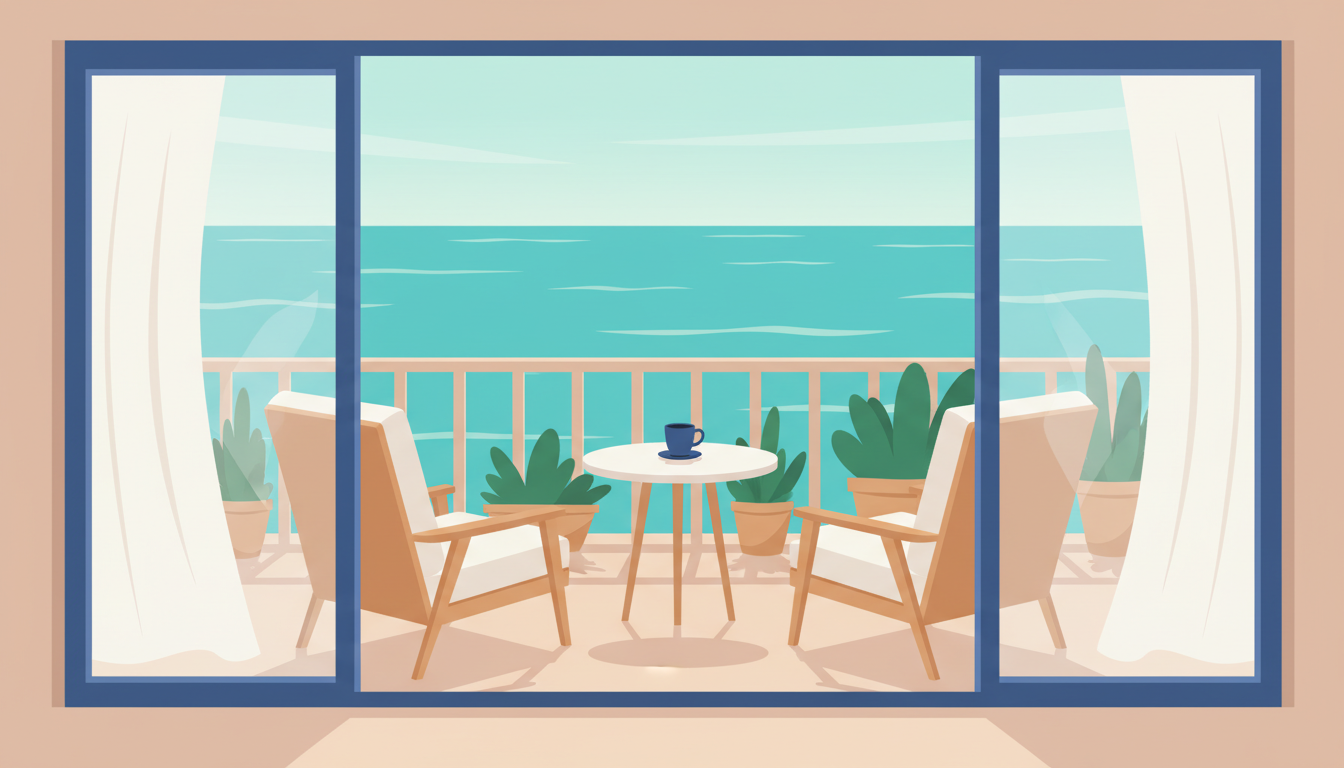 Meerblick Ferienwohnung finden: So buchst du dein Traumappartement