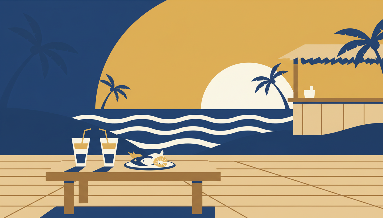 Strandbar & Strandrestaurant: Die besten Küstenkulinarik-Empfehlungen für deinen Urlaub