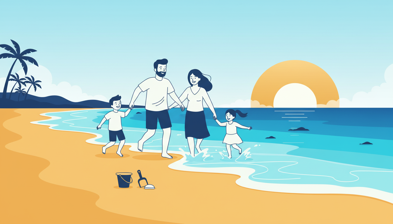 Strandurlaub mit Familie: Die besten kinderfreundlichen Strände & Familienhotels an der Küste