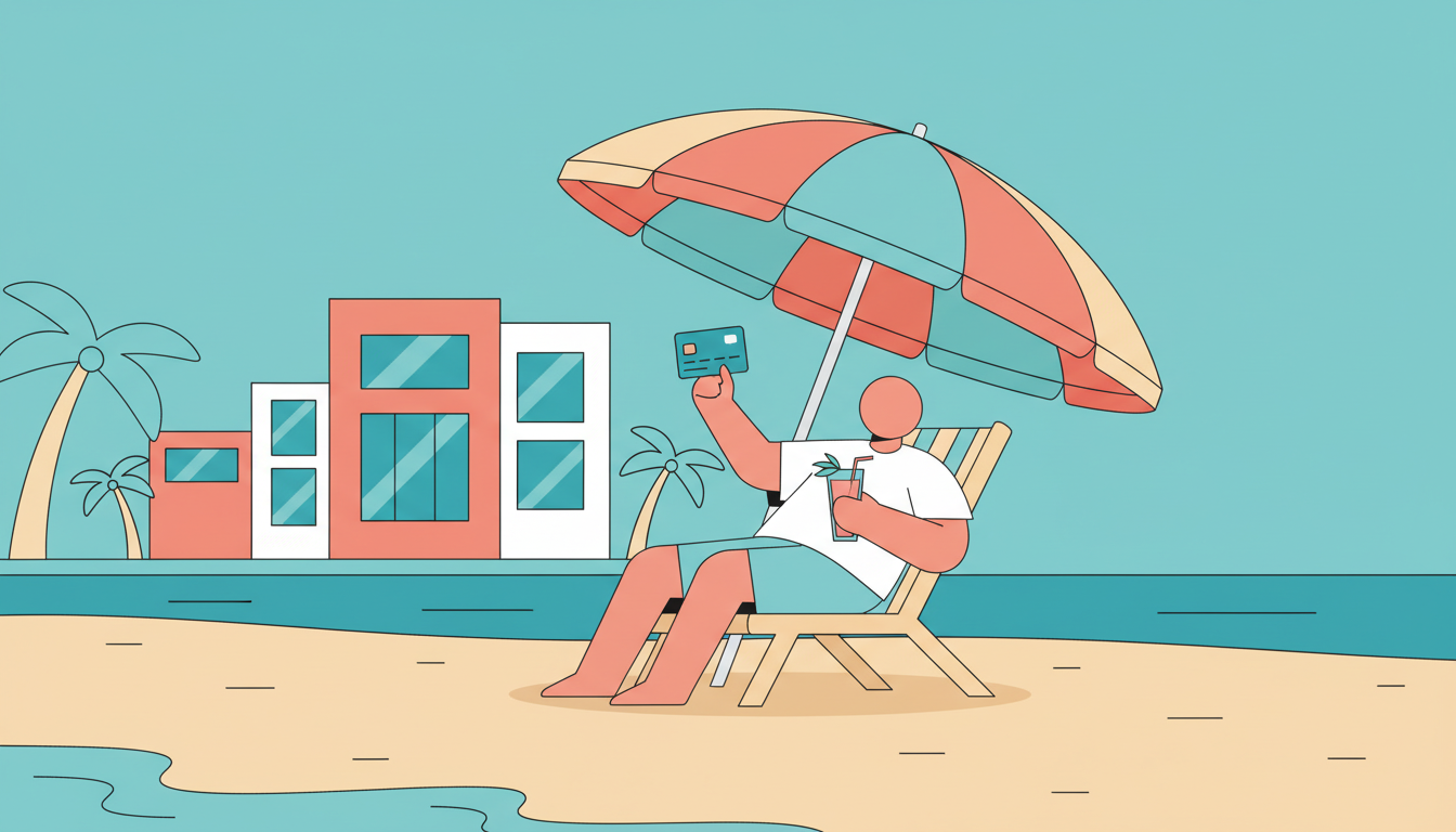 Strandurlaub mit Kreditkarte: Reisebudget clever planen & sparen
